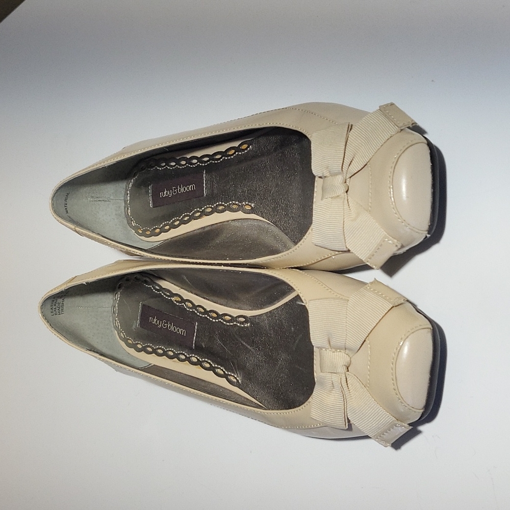 CREAM FLATS SIZE 7.5